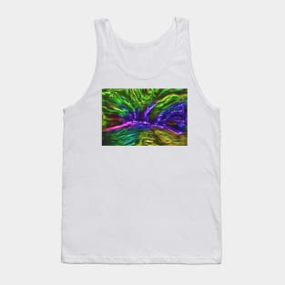 Neon Waterfall Tank Top